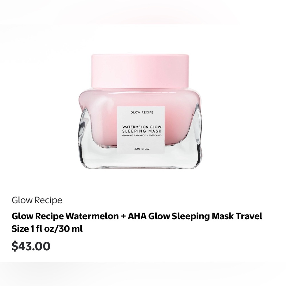 SALE🩷Glow Recipe Watermelon Glow Sleeping Mask - Picture 6 of 6